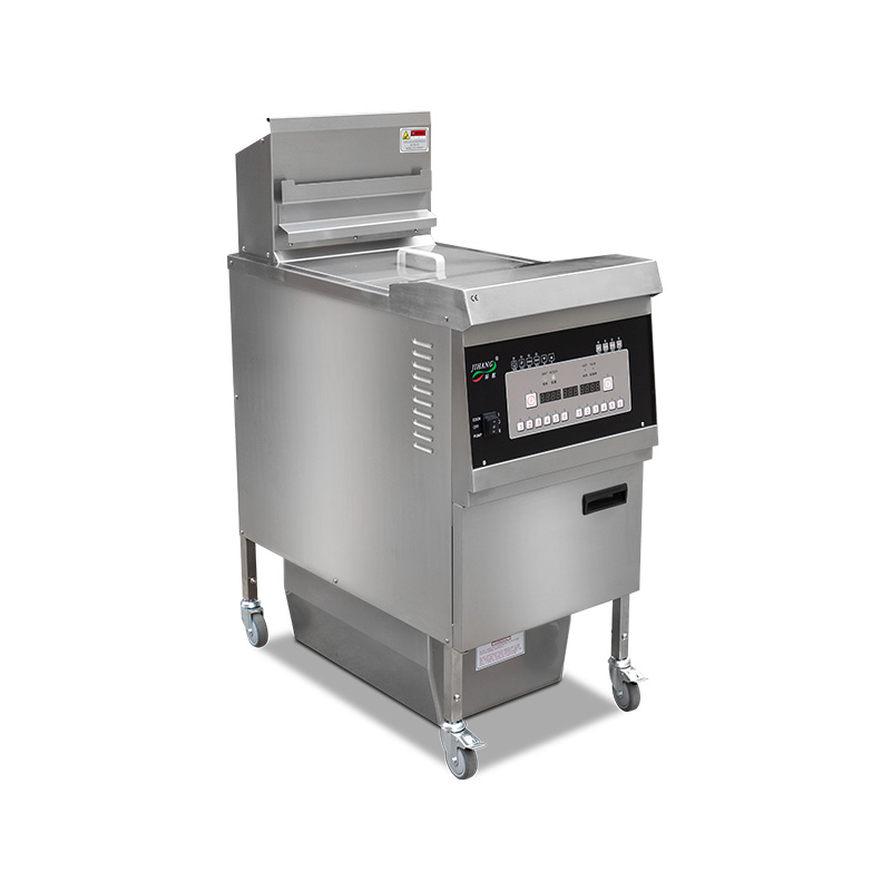 Elektrische offene Fritteuse mit automatischem Lift