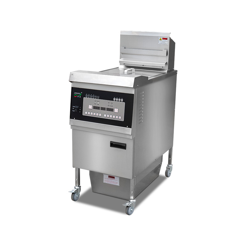 Elektrische offene Fritteuse mit automatischem Lift